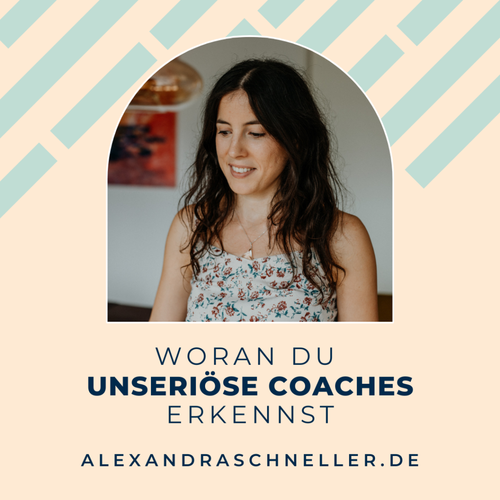 Unseriöses Coaching Alexandra Schneller Business Coaching Karriere Coaching