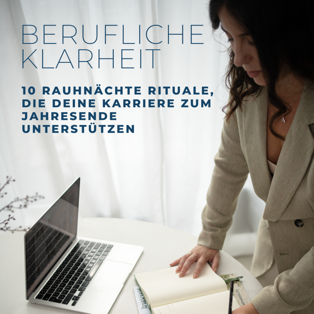 Rauhnächte Begleitung Berufliche Klarheit Alexandra Schneller Business Coaching Führungskräfte Coaching